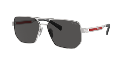 Prada Linea Rossa Man Sunglass Ps 51zs In Dark Grey