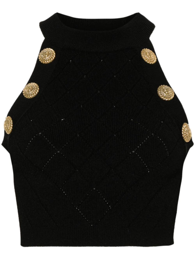 Balmain Tops In Black