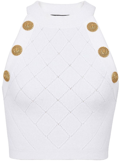 BALMAIN KNIT TANK TOP