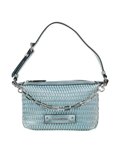 Karl Lagerfeld Woman Handbag Sky Blue Size - Polyurethane