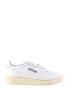 Autry White Leather Sneakers