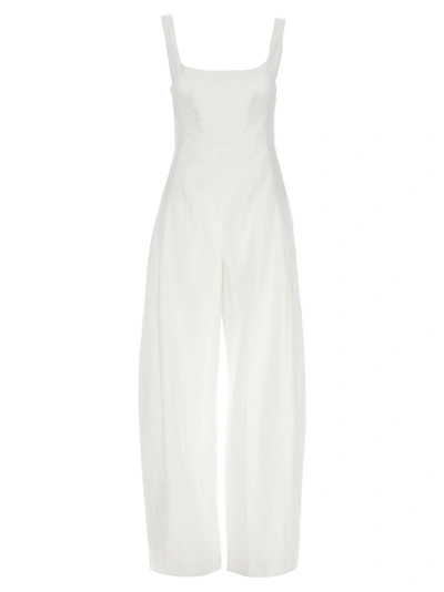 Stella Mccartney White Corset Jumpsuit