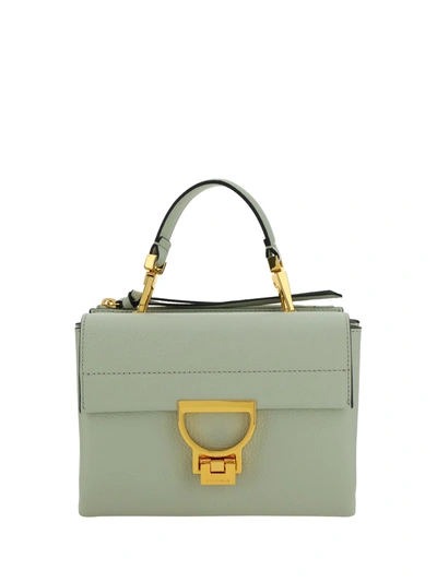 Coccinelle Arlettis Handbag In Celadon Green