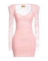 Aniye By Woman Mini Dress Pink Size 6 Polyamide, Elastane