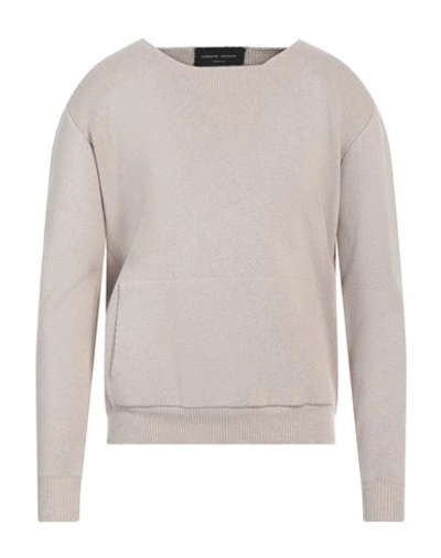 Roberto Collina Man Sweater Beige Size 38 Wool