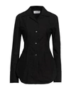 Ambush Woman Shirt Black Size 4 Cotton In Black