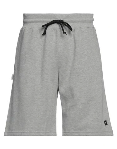 Shoe® Shoe Man Shorts & Bermuda Shorts Grey Size L Cotton, Polyester
