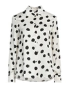 Pinko Woman Shirt Off White Size 4 Viscose In Off White