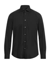 Brian Dales Man Shirt Black Size 15 ½ Cotton, Polyamide, Elastane