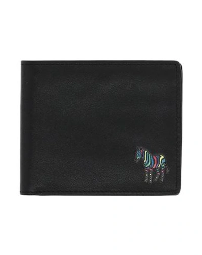 Ps By Paul Smith Ps Paul Smith Man Wallet Black Size - Cow Leather