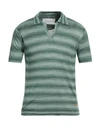 Baldessarini Man Sweater Green Size M Linen In Green