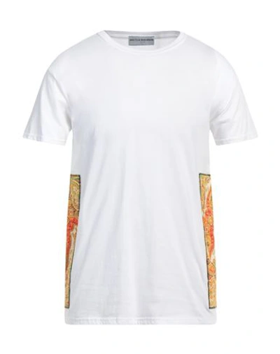 Bastille Man T-shirt White Size L Cotton