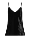 Jil Sander Woman Top Black Size 10 Rayon, Polyester