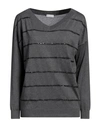 Brunello Cucinelli Woman Sweater Grey Size Xs Cotton, Polyester