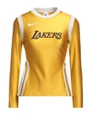 Nike T-shirts In Yellow