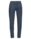 PAOLONI PAOLONI MAN PANTS LIGHT BLUE SIZE 34 COTTON, POLYESTER, ELASTANE