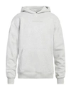 Jordan Man Sweatshirt Grey Size Xxl Cotton, Elastane