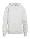 Jordan Man Sweatshirt Ivory Size 3xl Cotton, Elastane In White