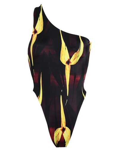 Louisa Ballou Woman One-piece Swimsuit Black Size Xs Recycled Polyamide, Elastane