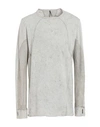 Masnada Man Sweatshirt Ivory Size 46 Cotton In White