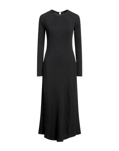 Rag & Bone Woman Midi Dress Steel Grey Size M Cotton, Modal, Linen, Elastane, Rayon