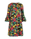 La Doublej La Double J Woman Mini Dress Dark Brown Size S Cotton, Elastane In Brown