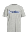 Etudes Studio Études Man T-shirt Grey Size Xl Organic Cotton