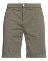 Jacob Cohёn Man Shorts & Bermuda Shorts Military Green Size 34 Cotton, Viscose, Elastane