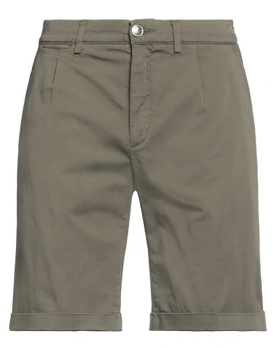 Jacob Cohёn Man Shorts & Bermuda Shorts Military Green Size 34 Cotton, Viscose, Elastane In Green
