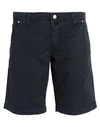 Jacob Cohёn Man Shorts & Bermuda Shorts Black Size 34 Cotton, Elastane