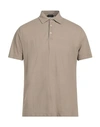 Zanone Cotton Polo Shirt In Grey