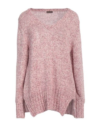 Maliparmi Malìparmi Woman Sweater Light Pink Size Xl Cotton, Polyamide