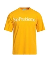 Aries Man T-shirt Mandarin Size Xl Cotton In Mandarin