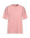 Sunray Sportswear Man T-shirt Pastel Pink Size 34 Cotton, Rayon