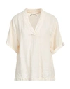 Roy Rogers Roÿ Roger's Woman Top Ivory Size M Cotton In White