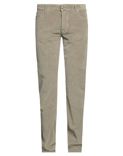 Jacob Cohёn Man Pants Grey Size 35 Cotton, Modal, Elastane, Polyester