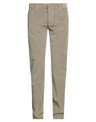 Jacob Cohёn Man Pants Grey Size 35 Cotton, Modal, Elastane, Polyester In Grey