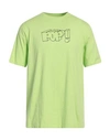 Pop Trading Company POP TRADING COMPANY MAN T-SHIRT LIGHT GREEN SIZE M COTTON