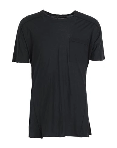 Masnada Man T-shirt Black Size 42 Cotton