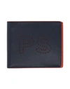 PS BY PAUL SMITH PS PAUL SMITH MAN WALLET MIDNIGHT BLUE SIZE - COW LEATHER