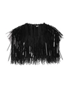 Sportmax Woman Top Black Size 4 Polyamide, Elastane