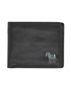 PS BY PAUL SMITH PS PAUL SMITH MAN WALLET BLACK SIZE - COW LEATHER