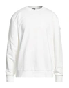 Colmar Man Sweatshirt White Size Xxl Cotton, Polyester