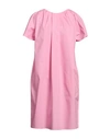 Rose A Pois Rosé A Pois Woman Mini Dress Pink Size 6 Cotton In Pink