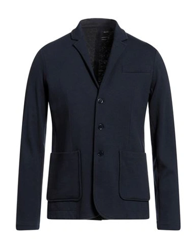 Majestic Filatures Man Blazer Midnight Blue Size M Cotton, Cashmere, Merino Wool