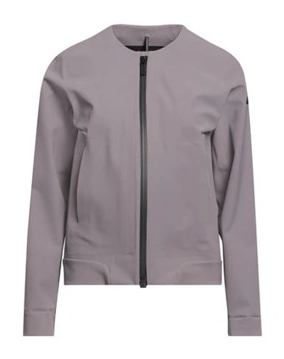 Rrd Woman Jacket Grey Size 8 Polyamide, Elastane