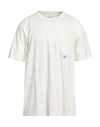 C.p. Company C. P. Company Man T-shirt White Size Xxl Cotton