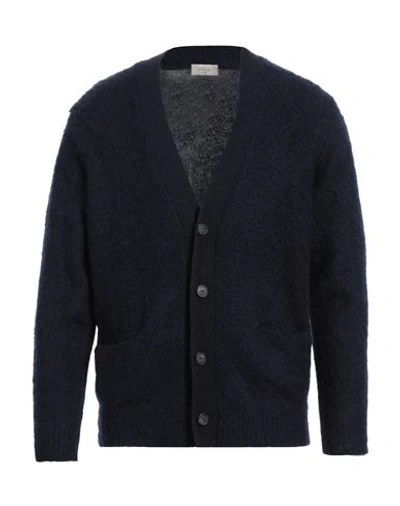 Altea Man Cardigan Midnight Blue Size L Virgin Wool, Mohair Wool, Polyamide, Acrylic