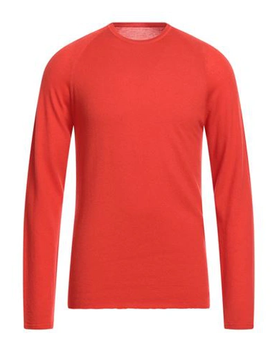 Majestic Filatures Man Sweater Orange Size M Cashmere