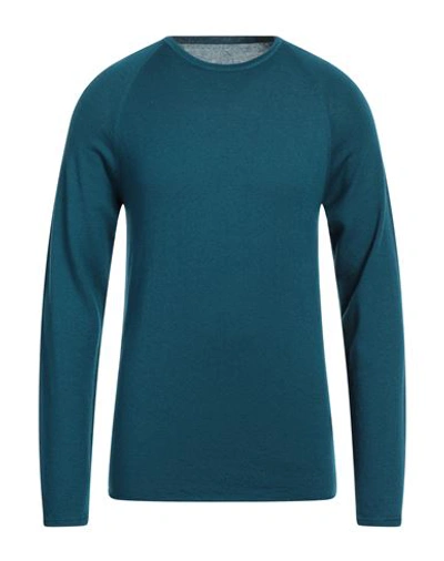 Majestic Filatures Man Sweater Deep Jade Size M Cashmere In Green